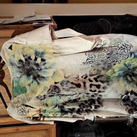 Style & Co. 3X multicolored top - Picture 4 of 7